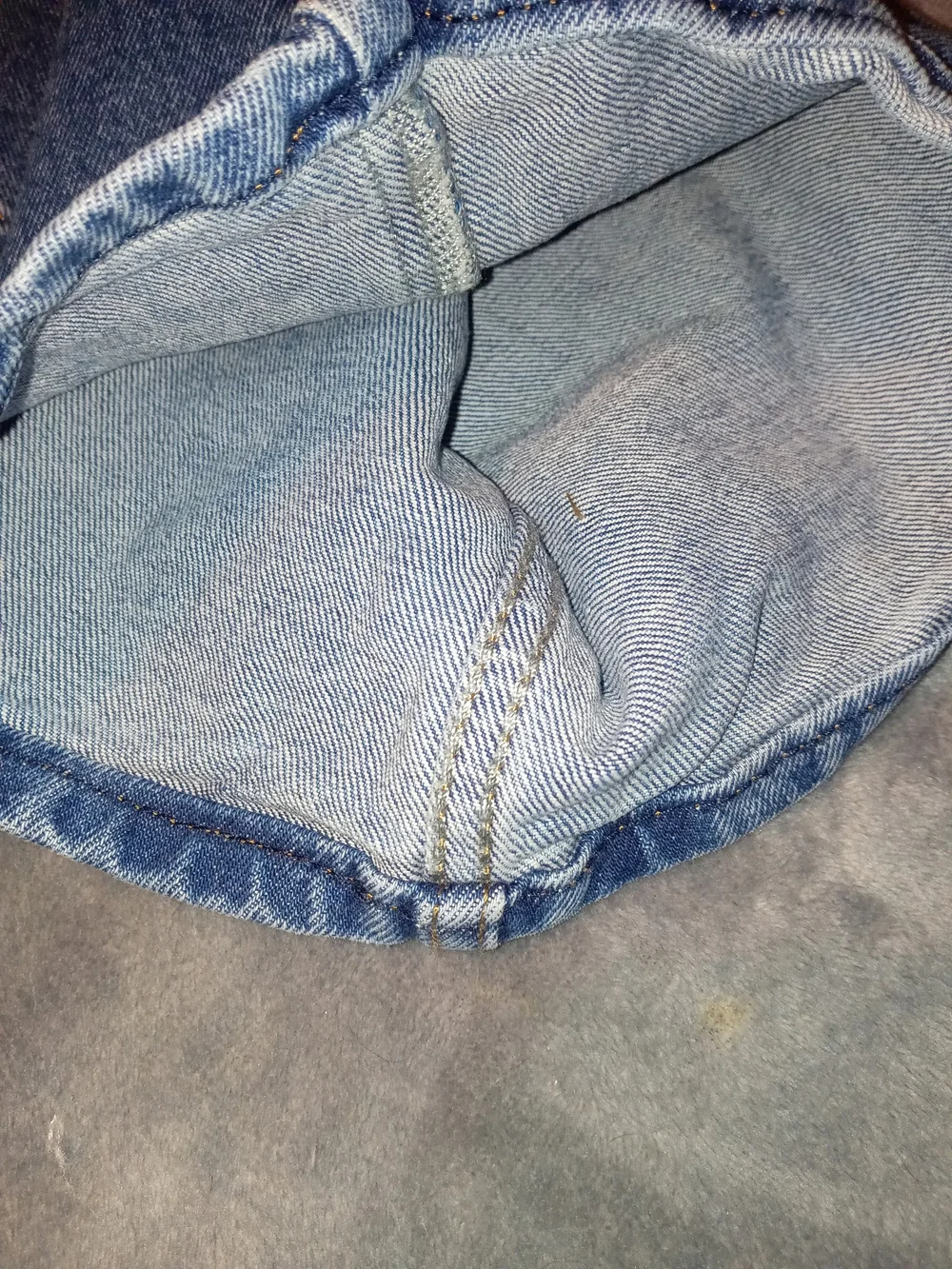 Levi's Men's Blue Denim Jeans with Tan Leather Patch